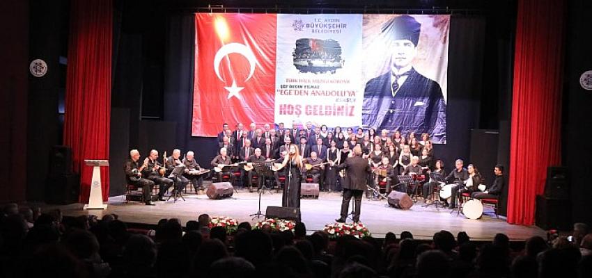 Aydın Büyükşehir Belediyesi Ege'den Anadolu'ya Konseri Düzenledi
