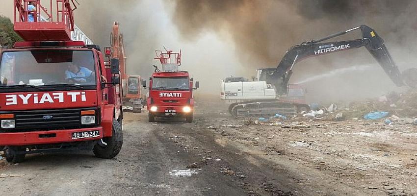 Bodrum’un çöplük yangınını artık vatandaş hissetmiyor