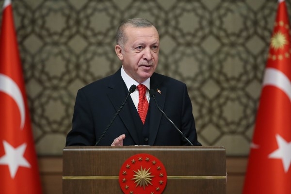 Cumhurbaşkanı Erdoğan, Kahramanmaraş’ta temel atma töreninde konuştu