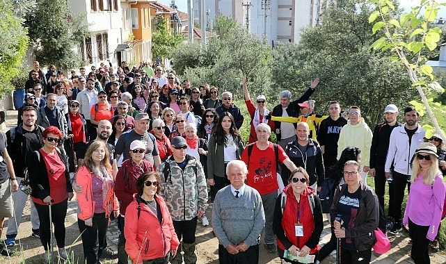 Mudanya Belediyesi “Rota Myrleia" doğa ve yürüyüş severleri ağırladı