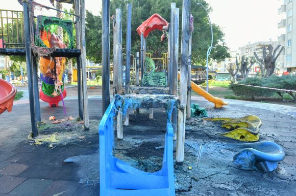 Mersin'de çocuk oyun gruplarına çirkin saldırı