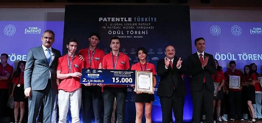Patentle Türkiye 1. Ulusal Liseler Patent ve Faydalı Model Yarışması'nda İzmir Rüzgarı Esti