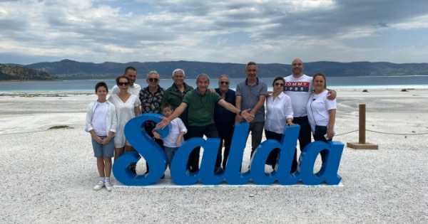 Akdenizli gazeteciler Salda gölünün korunması için Vali Arslantaş'a destek verdi