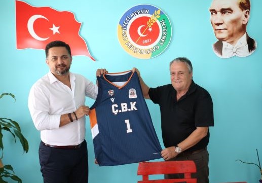 Çukurova Basketbol Kulübü Koordinatöirü Ünlü MEİGDER’i ziyaret etti