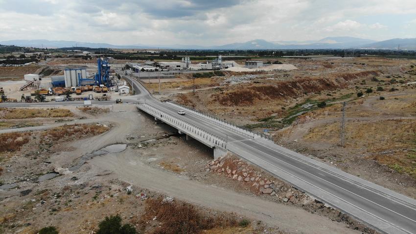 Bergama'nın yeni köprüsü hazır