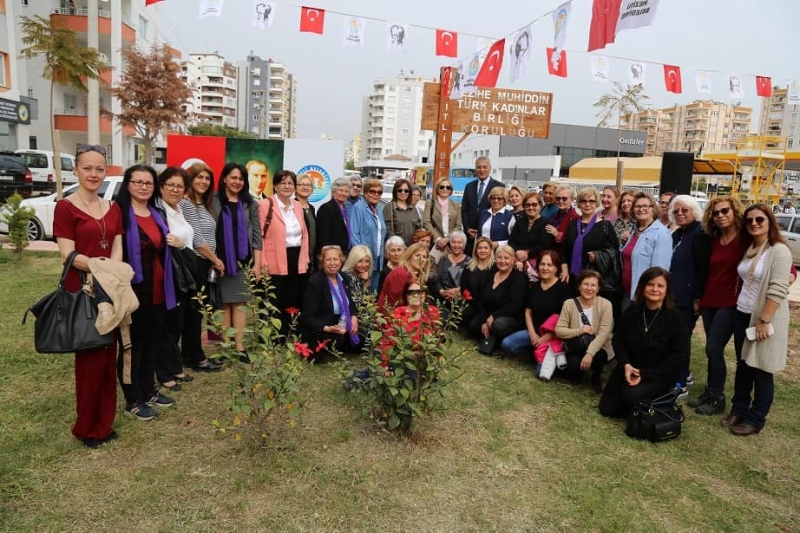 Nezihe Muhiddin - Türk Kadınlar Birliği Koruluğu açıldı