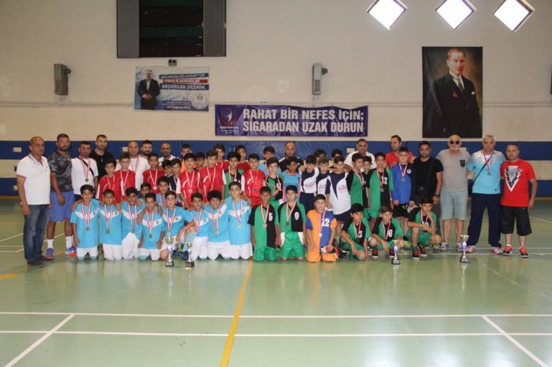 Okul Sporları Küçük Erkekler Futsal İl Birinciliği Sona erdi
