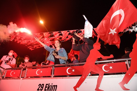 Yenişehir’de 29 Ekim Cumhuriyet Bayramı coşkusu
