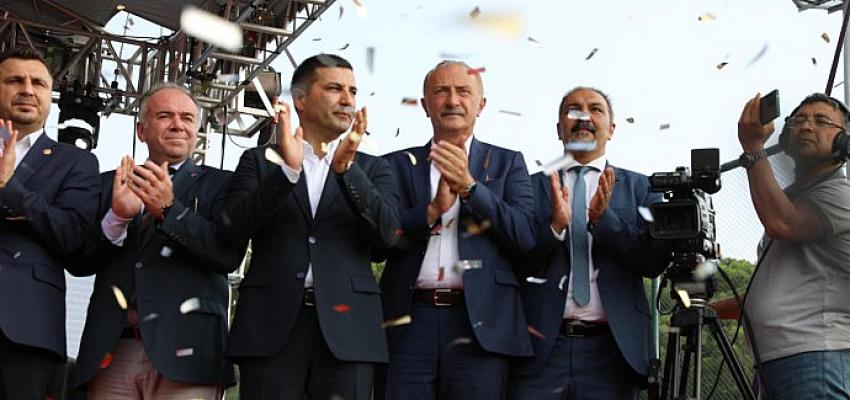 Başkan Atabay Tekstil Park Açılış Törenine Katıldı