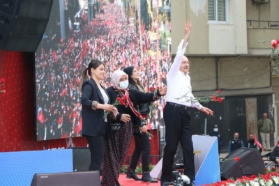 Kılıçdaroğlu Mersin'de umut meydanından seslendi