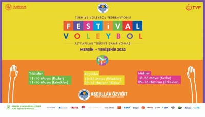 Mersin Yenişehir’de voleybol festivali yapılacak