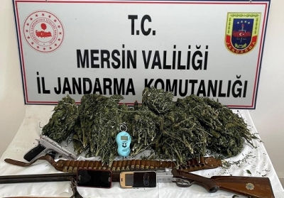 Mersin'de Ormanlık Alanda Uyuşturucu İmalatına Suçüstü