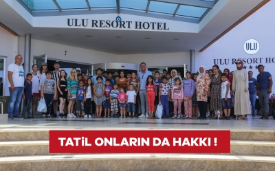 Ulu Resort Hotel 100’e yakın dezavantajlı çocuğu ağırladı.