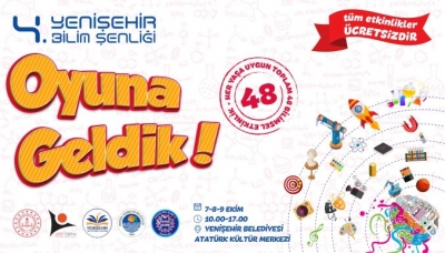 Yenişehir Belediyesi çocuklara bilimin eğlenceli yönünü tanıtacak