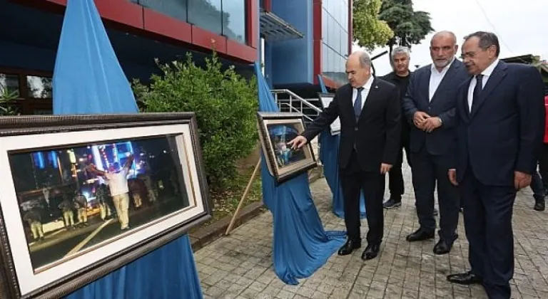 15 Temmuz Şehitleri Canik'te Anıldı