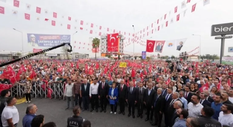 Adana'da Şakirpaşa Alt Geçidi’e muhteşem açılış