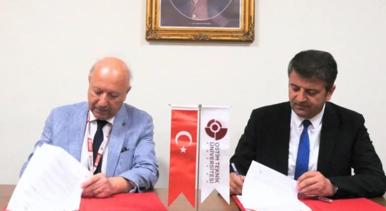 Adıyaman Belediyesi ile OSTİM Teknik Üniversitesi arasında işbirliği protokolü imzalandı