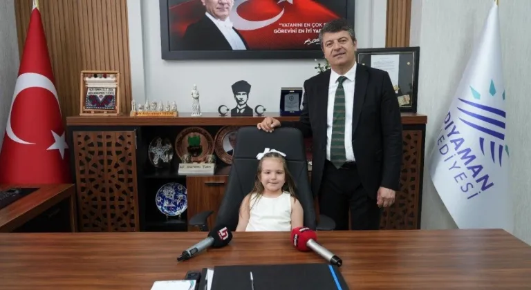 Adıyaman Belediyesi’nde 23 Nisan coşkusu: Çocuk başkanlar hayallerini anlattı