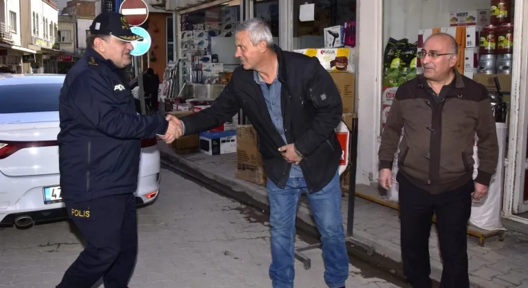Adıyaman İl Emniyet Müdürü Alper Uzman, çarşı esnafı ile bir araya geldi  - Videolu Haber