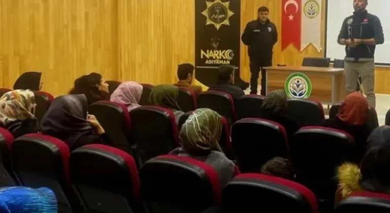 Adıyaman'da Annelere Narkotik Bilinçlendirme Eğitimi!
