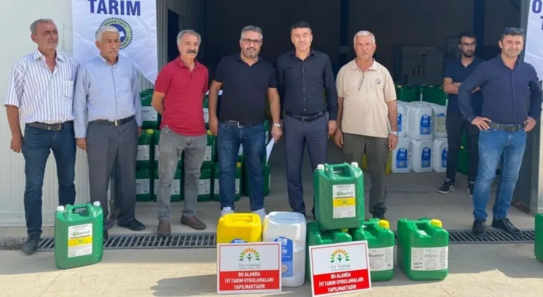 Adıyaman'da çiftçilere mineral gübre dağıtımı yapıldı