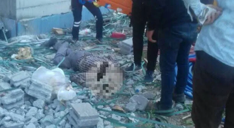 Adıyaman'da inşaat işçisi 6. kattan düşerek hayatını kaybetti
