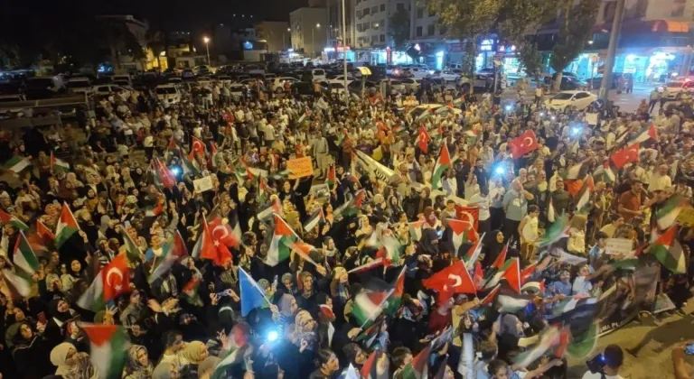 Adıyaman'da İsrail'in Gazze saldırıları protesto edildi  - Videolu Haber