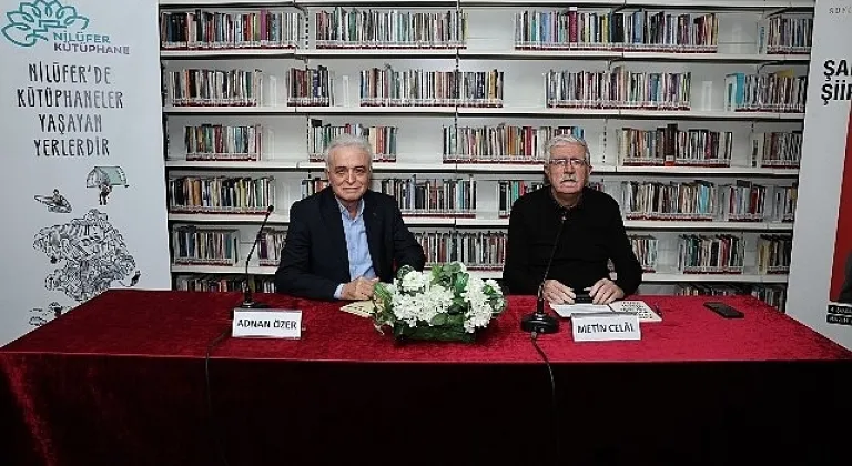Adnan Özer ile 'Şairin Şiir Evreni'nde yolculuk
