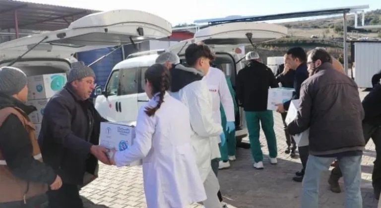 Afet bölgesindeki bebekler unutulmadı