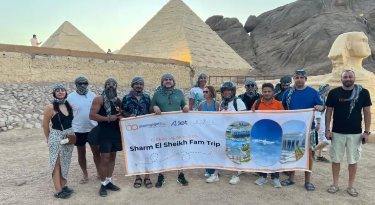AJet, BookingAgora ile Sharm El Sheikh'te İlk Deneyimini Yaşadı