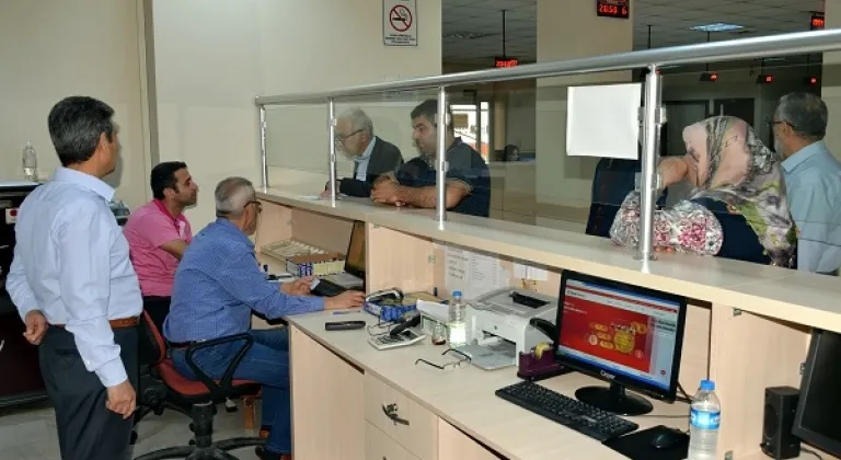 Akdeniz Belediyesi Vezneleri Hafta Sonu Açık