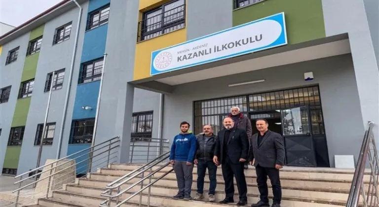 Akdeniz Kazanlı İlkokulu Eğitim İçin Hazır: 16 Derslikli Modern Okul Tamamlandı