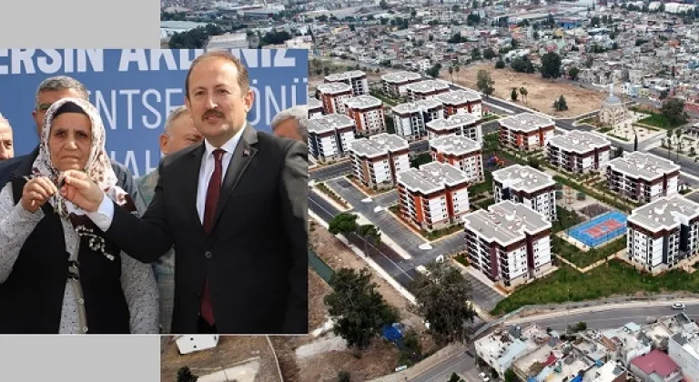 Akdeniz’de, Toki Konutları Hak Sahiplerine Teslim Edildi