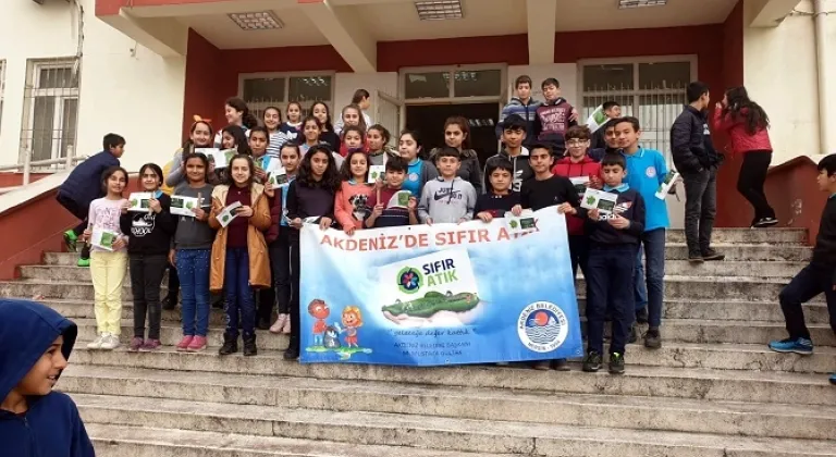 Akdenizli Çocuklara,  ‘Sıfır Atık Yönetimi Ve Geri Dönüşümün Önemi’ Anlatıldı