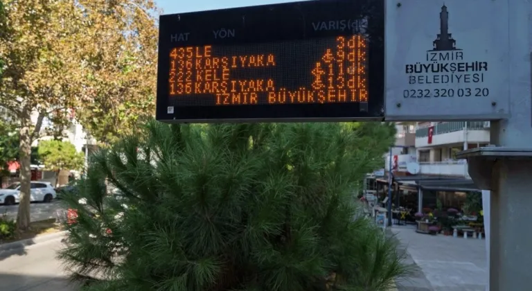Akıllı Duraklar, Büyükşehir'in Geliştirdiği Yazılım ile Faaliyete Geçti