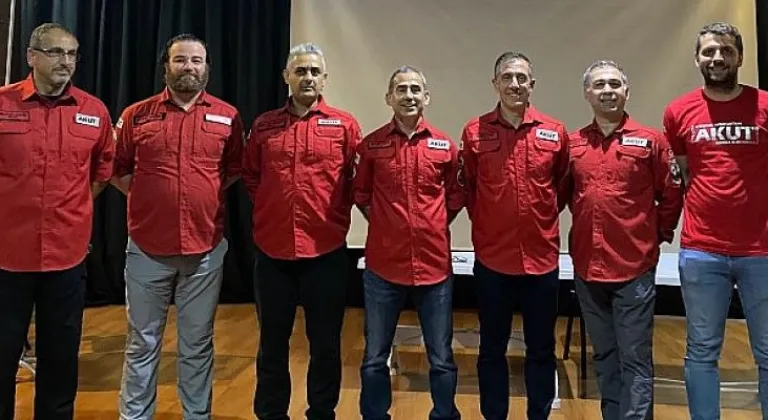 AKUT’ta  Recep Şalcı 4. kez yeniden Başkan seçildi