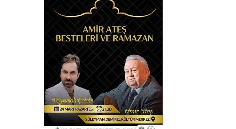 Amir Ateş besteleri musiki severlerle buluşacak