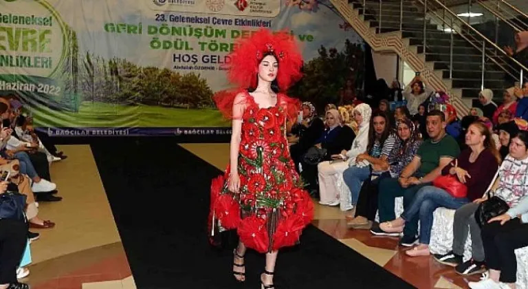Ampute kediler podyumdan çevre mesajı verdi