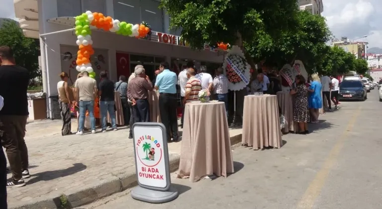 Anamur’da Çocukların Dünyası Toys ISLAND Oyuncak Mağazası Açıldı
