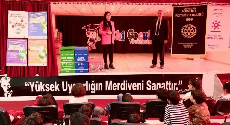 Anaokulu öğrencilerine 'Çevre, Sıfır Atık ve Geri Dönüşüm' eğitimi