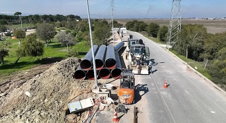 Antalya Büyükşehir'den Serik'e 50 yıllık içme suyu yatırımı