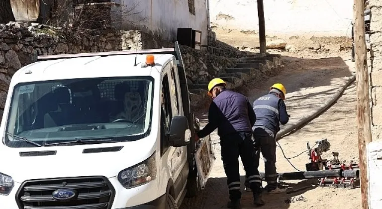 ASAT'tan Elmalı'nın tarihi sokaklarında altyapı çalışması