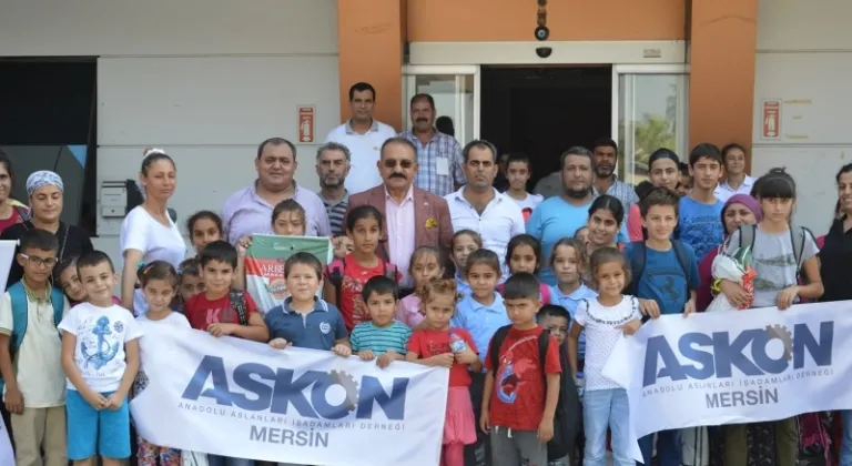 Askon Mersin Şubesinden Kıyafet desteği