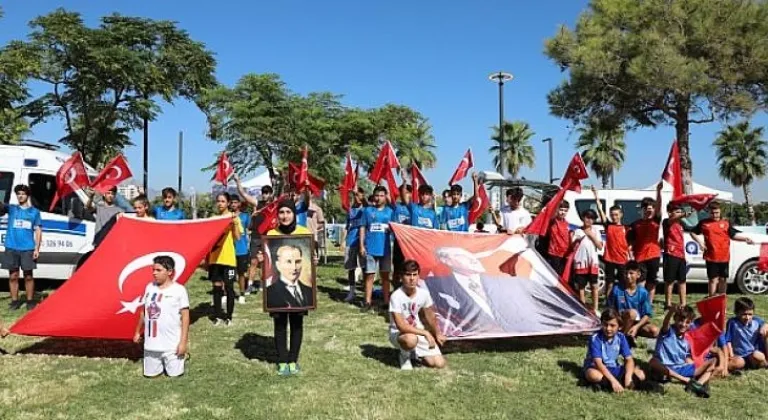 Ayak tenisi turnuvası Zafer Bayramı’na renk kattı
