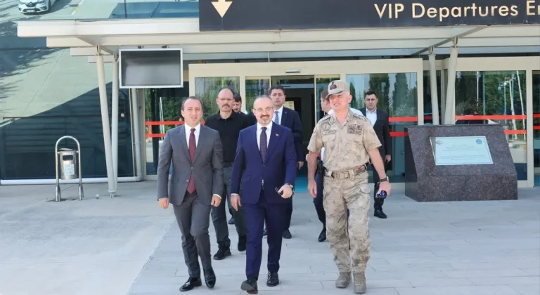 Bakan Yardımcısı Turan'lı Adıyaman'da