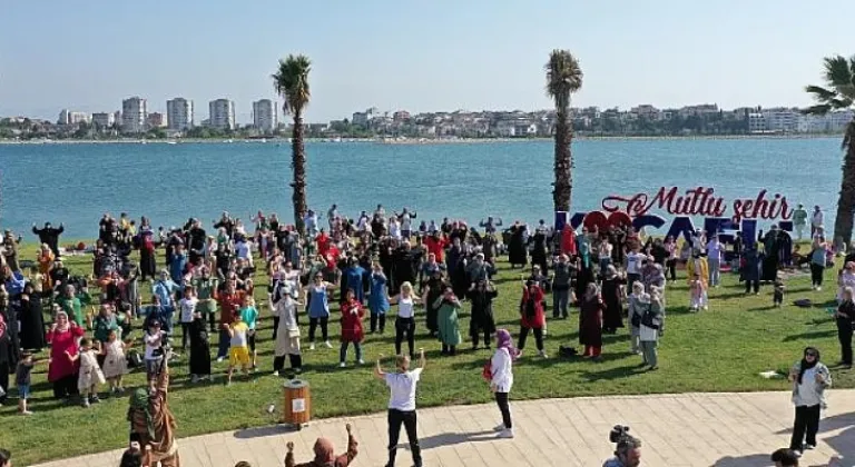 Balyanoz Koyu'nda sağlıklı yaşam yürüyüşü