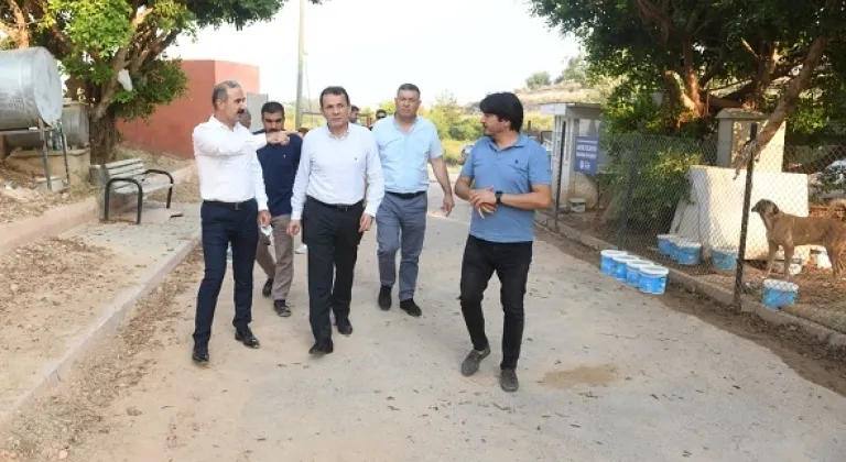 Başkan Abdullah Özyiğit, barınaktaki çalışmaları yerinde inceledi
