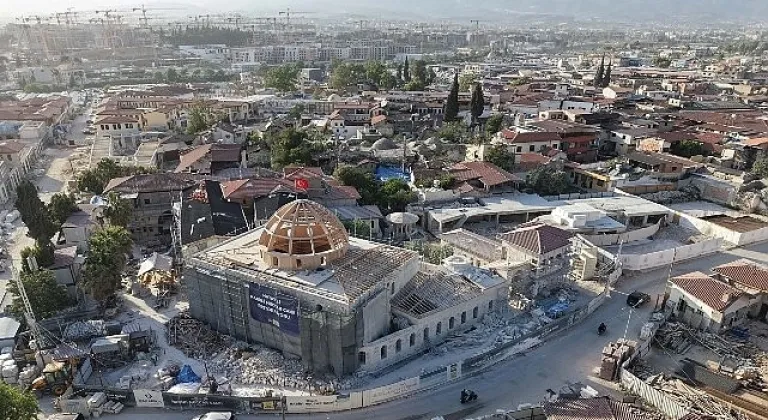 Başkan Altay: “Hatay'da Anadolu'nun İlk Camisinde Çalışmaları Kısa Sürede Tamamlayacağız
