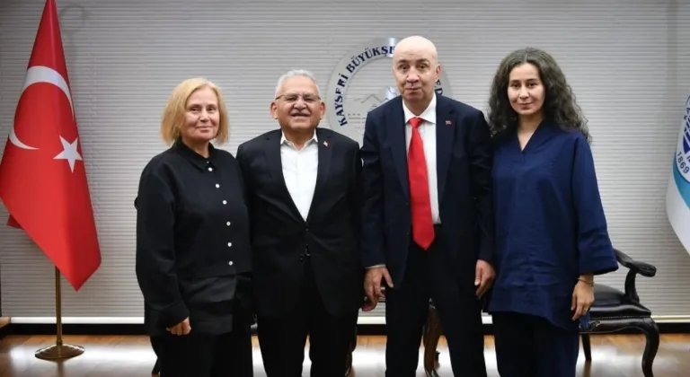 Başkan Büyükkılıç, Cumhurbaşkanı Başdanışmanı Aslan’ı Konuk Etti