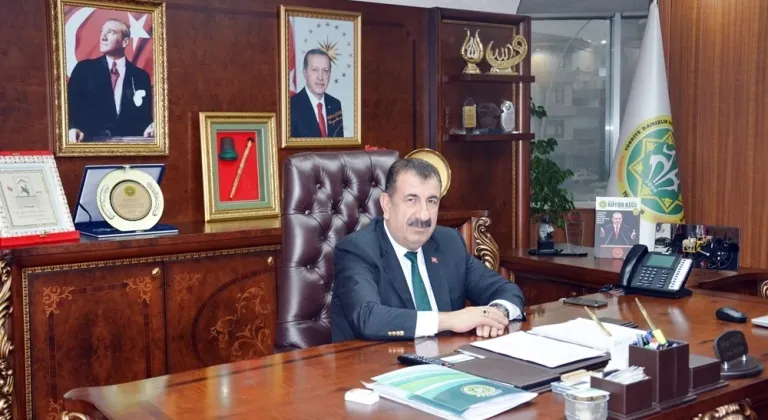 Başkan Çelik, su kaynaklarındaki azalma küçükbaş hayvancılığı da olumsuz etkilediğini söyledi